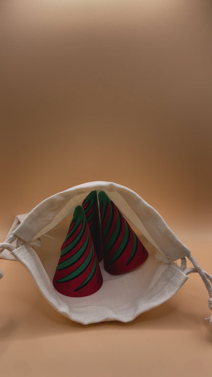 Holiday Spiral Cone Trio